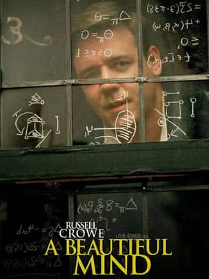 Akıl Oyunları (A beautiful mind) Film Afişi - Matematik Filmleri