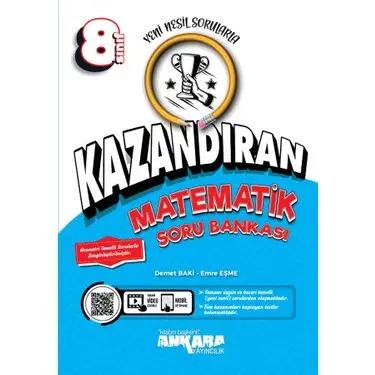 Ankara Kazandıran - 8. Sınıf LGS Matematik Soru Bankası Tavsiyeleri