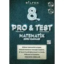 Bilfen Pro Test- 8. Sınıf LGS Matematik Soru Bankası Tavsiyeleri