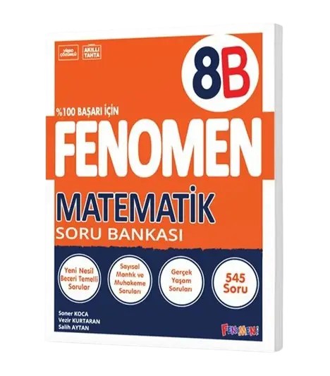 Fenomen B- 8. Sınıf LGS Matematik Soru Bankası Tavsiyeleri