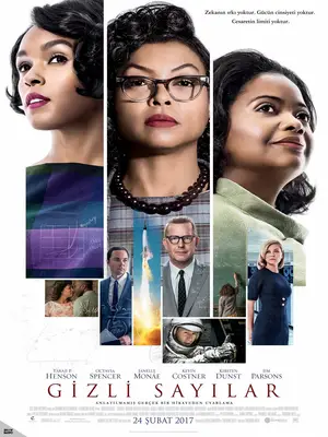 Gizli Sayılar (Hidden Figures) Film Afişi