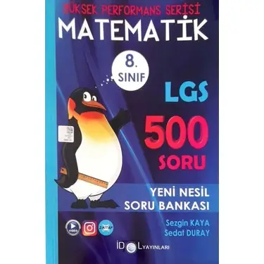 İdol Performans- 8. Sınıf LGS Matematik Soru Bankası Tavsiyeleri