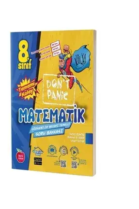 Newton Dont Panic - 8. Sınıf LGS Matematik Soru Bankası Tavsiyeleri
