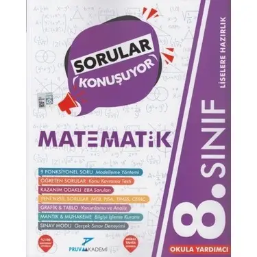 Pruva Sorular Konuşuyor - 8. Sınıf LGS Soru Bankası Tavsiyeleri