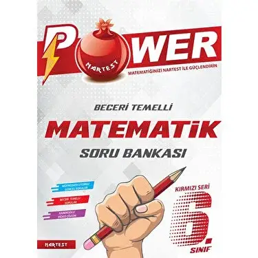Nartest Yayınları Power 6. Sınıf Matematik Soru Bankası Kapağı