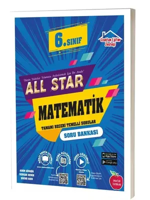 Newton Yayınları All Star 6. Sınıf Matematik Soru Bankası Kapağı
