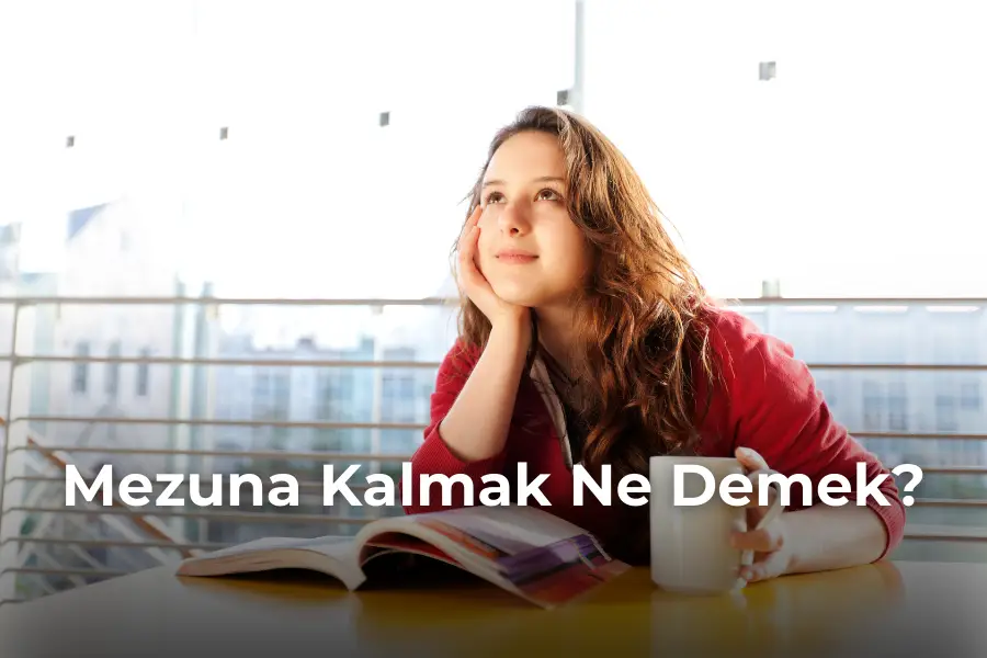 mezuna kalmak ne demek diye düşünen kız öğrenci