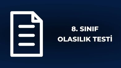 8. Sınıf Olasılık Testi Kapağı
