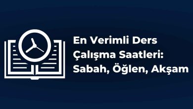 En Verimli Ders Çalışma Saatleri