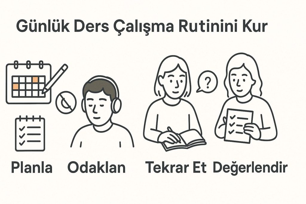 Günlük Ders Çalışma Rutini
