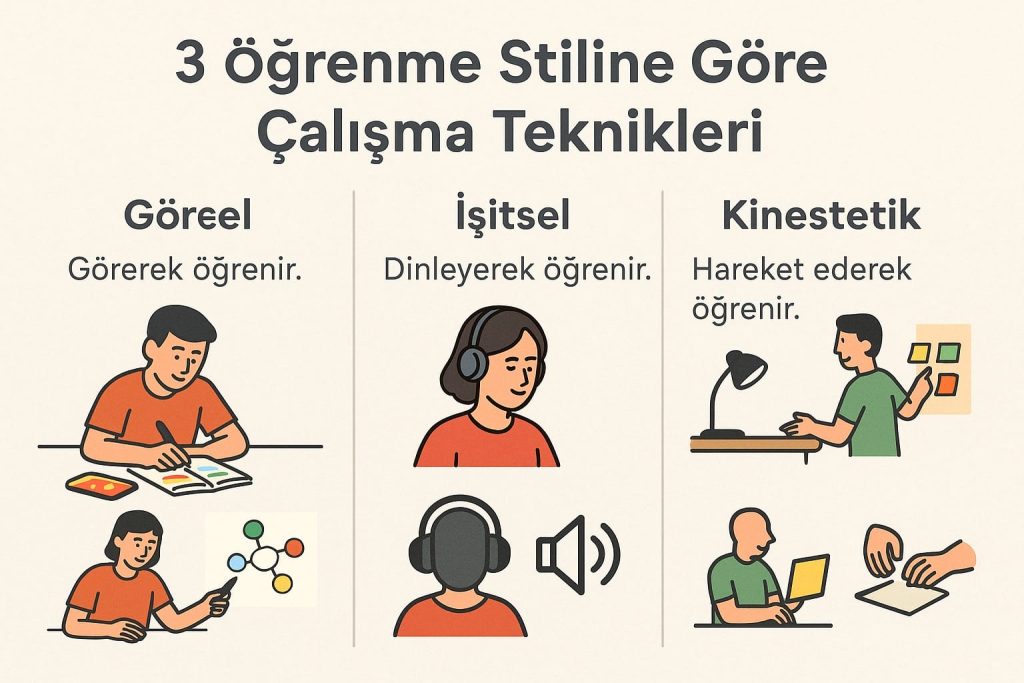 Öğrenme Stillerine Göre Çalışma Teknikleri